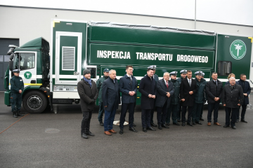 Koło Miechowa otwarto zamiejscowy Oddział Wojewódzkiej Inspekcji Transportu Drogowego